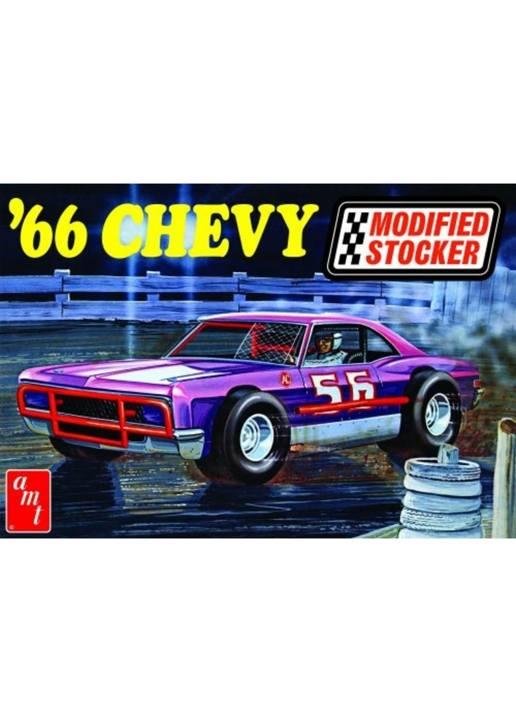 AMT 1183 - 1/25 1966 Chevy Impala Modified Stocker