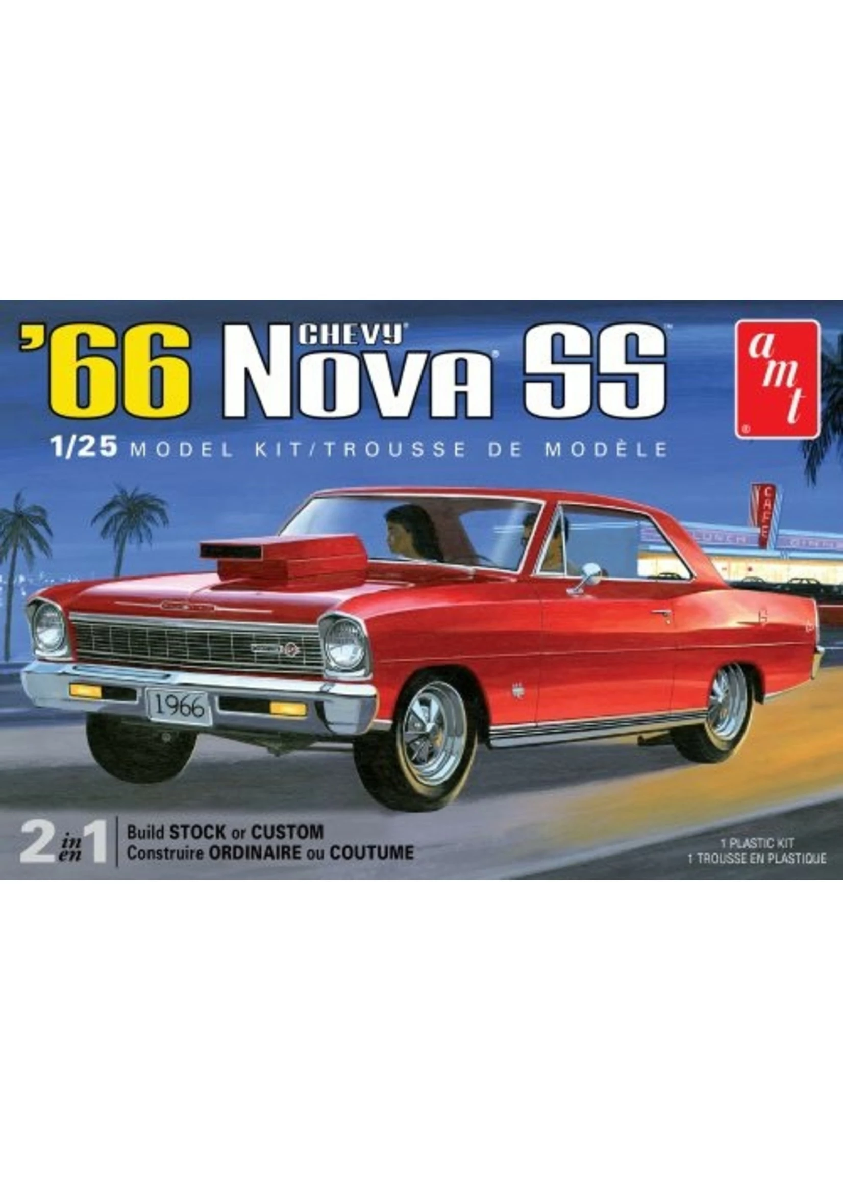 AMT 1198M - 1/25 1968 Chevy Nova SS