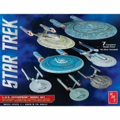 AMT 954 - 1/2500 Star Trek U.S.S. Enterprise - 7 Piece Set
