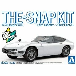 Aoshima 05627 - 1/32 Toyota 2000GT - Pegasus White