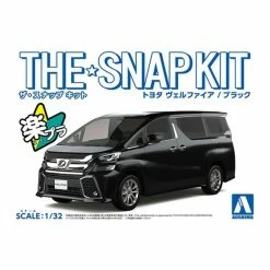 Aoshima 05631 - 1/32 Toyota Vellfire - Black