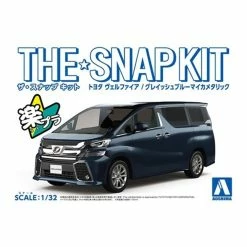 Aoshima 05633 - 1/32 Toyota Vellfire - Grayish Blue Mica Metallic
