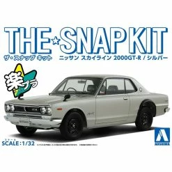Aoshima 05882 - 1/32 Nissan Skyline 2000 GT-R - Silver