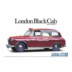 Aoshima 05967 - 1/24 1968 FX4 London Black Taxi Cab