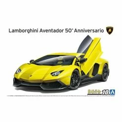 Aoshima 05982 - 1/24 '13 Lamborghini Aventador 50th Anniversary Edition