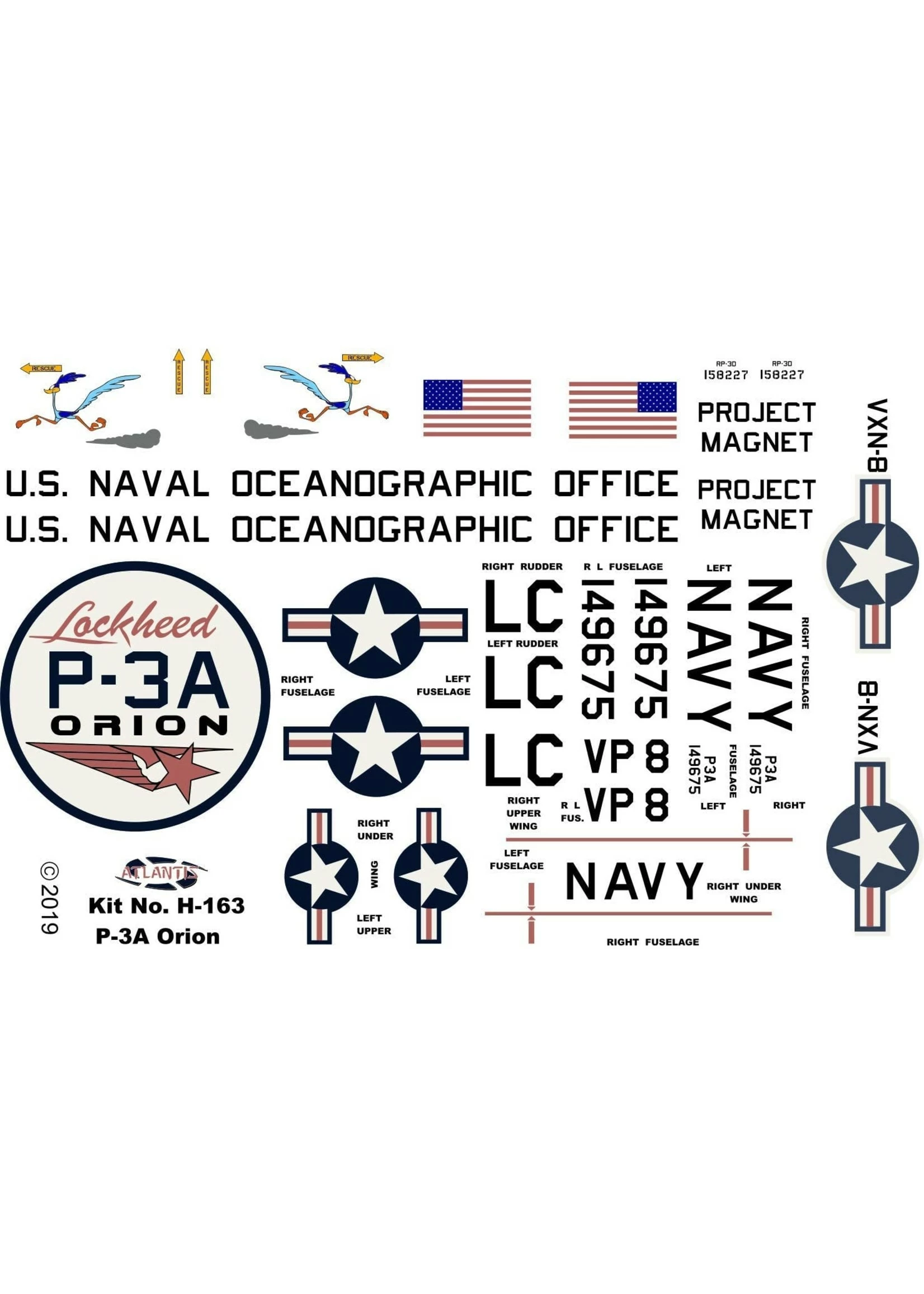 ATLANTIS 1/115 P3A Orion With Swivel Stand - Image 3
