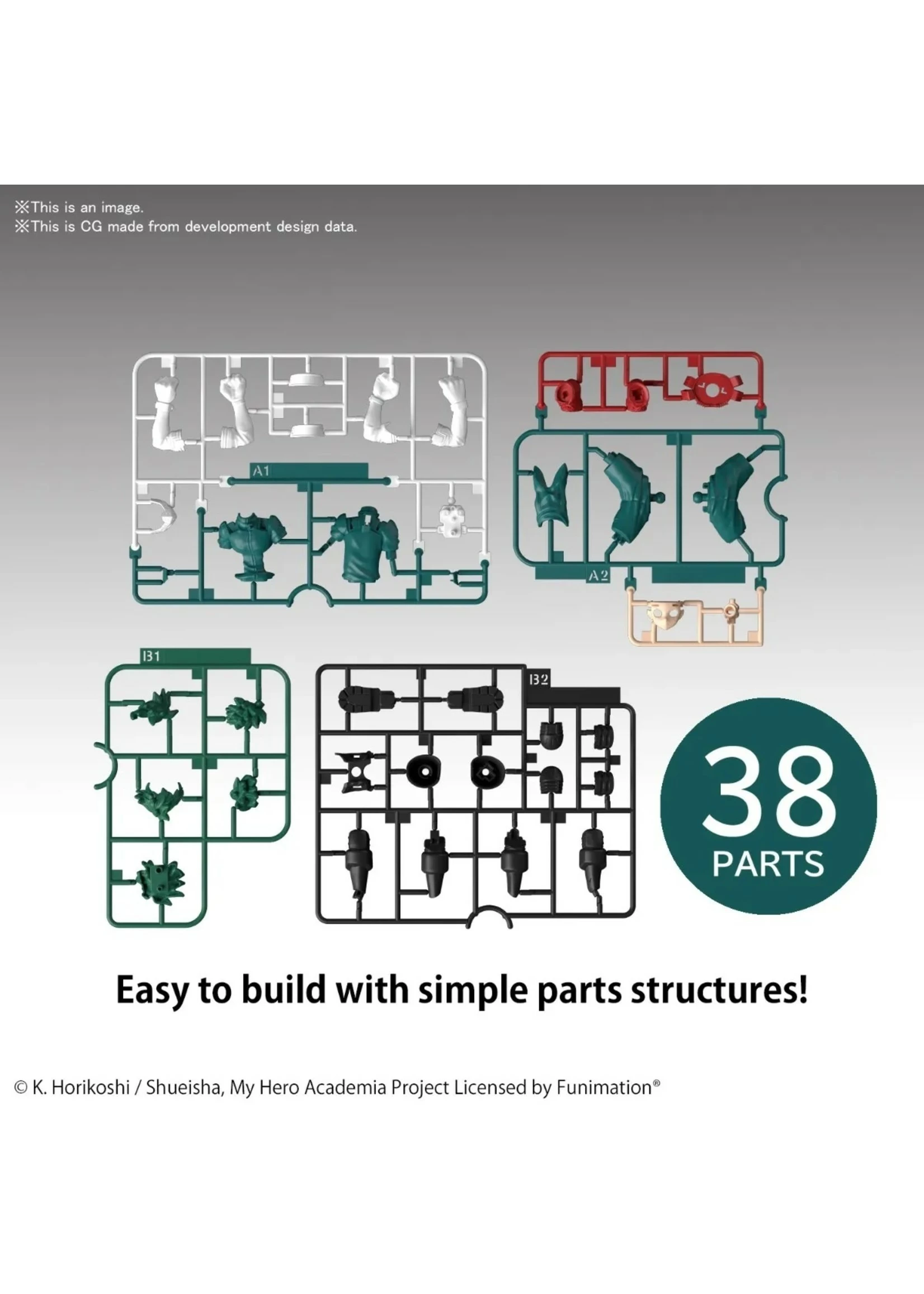 Bandai Izuku Midoriya - Entry Grade - Image 5