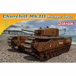 Dragon Models 7510 - 1/72 Churchill Mk.III, Dieppe 1942