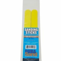 Durasand Sanding Sticks, 2 Pieces, 240 Grit - Yellow