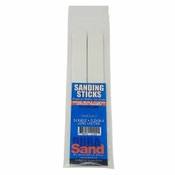 Durasand Sanding Sticks, 2 Pieces, 80 Grit - White
