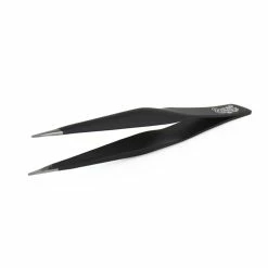 Excel 30422 - Hollow Handle Tweezers - Black