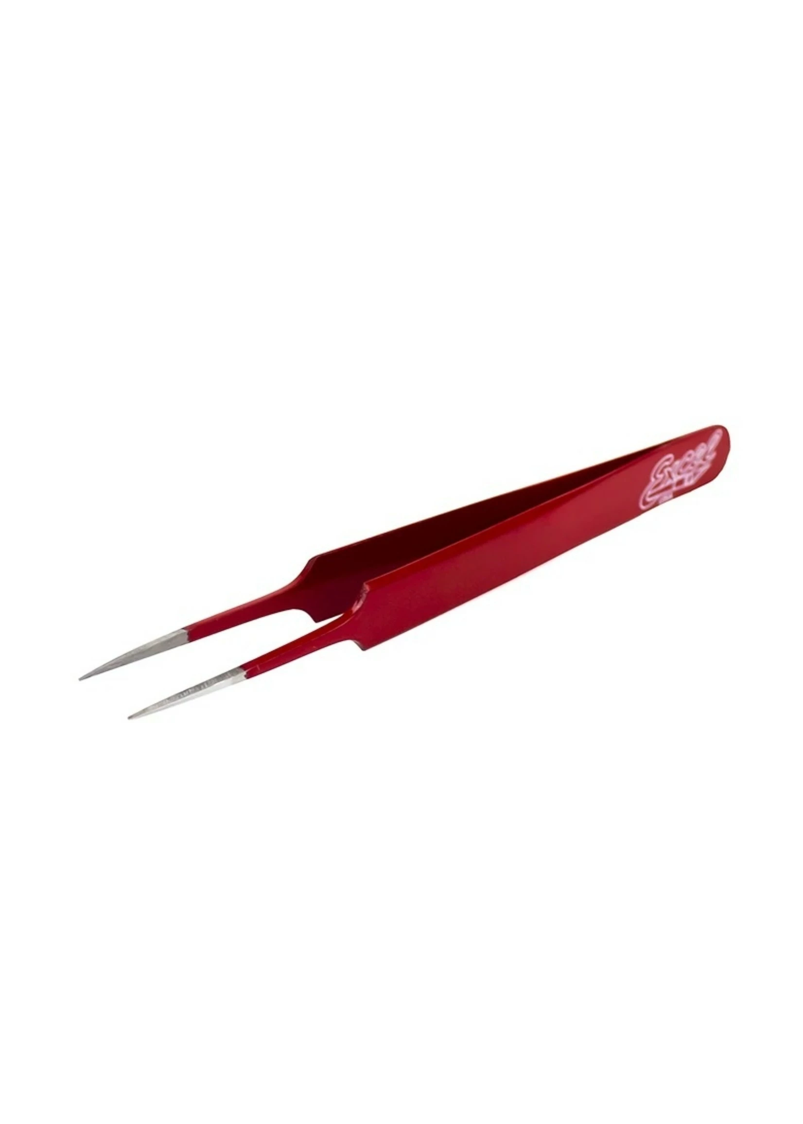 Excel 30427 - Straight Point Tweezers - Red - Image 2