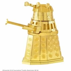 Fascinations Metal Earth - Dr. Who Gold Dalek