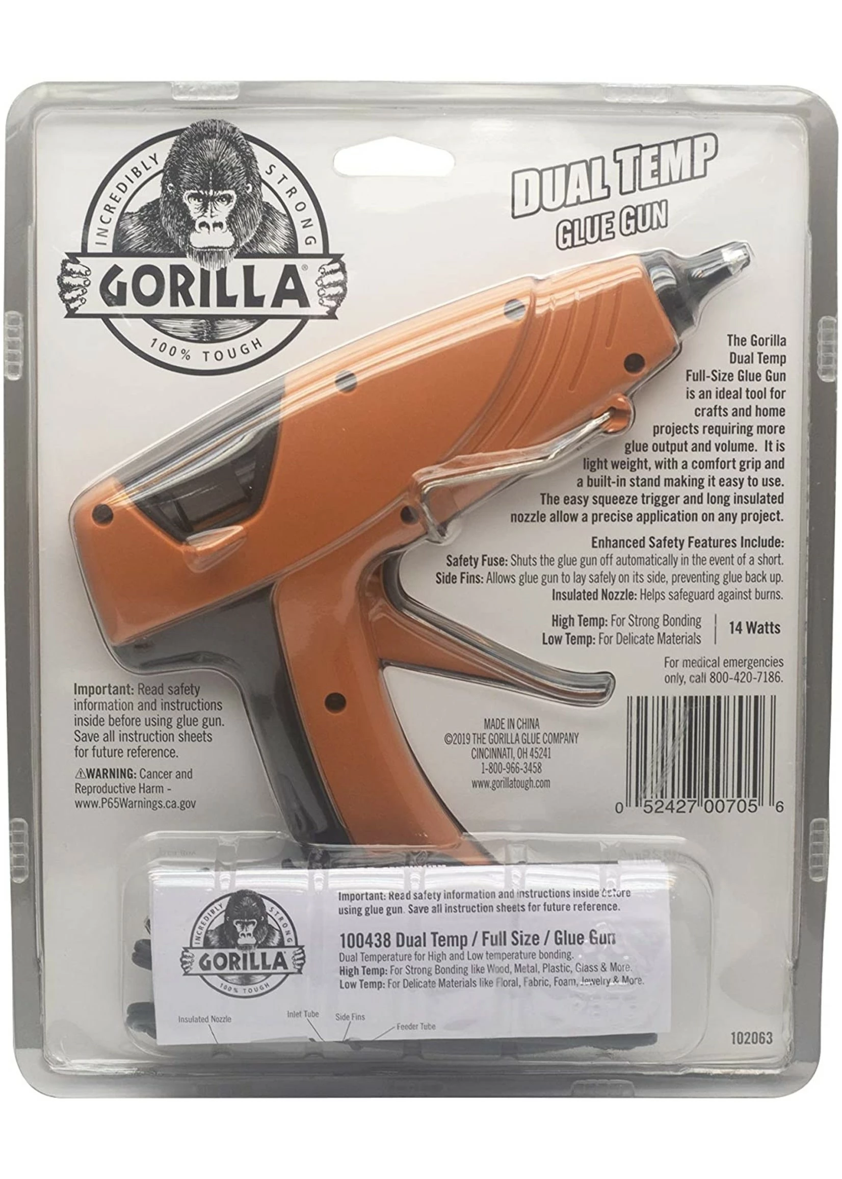 Gorilla Glue 100424 - Gorilla Hot Glue Gun - Large - Image 6