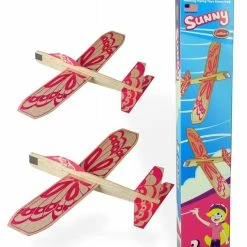 GUILLOWS Sunny Twin Pack - Balsa Glider
