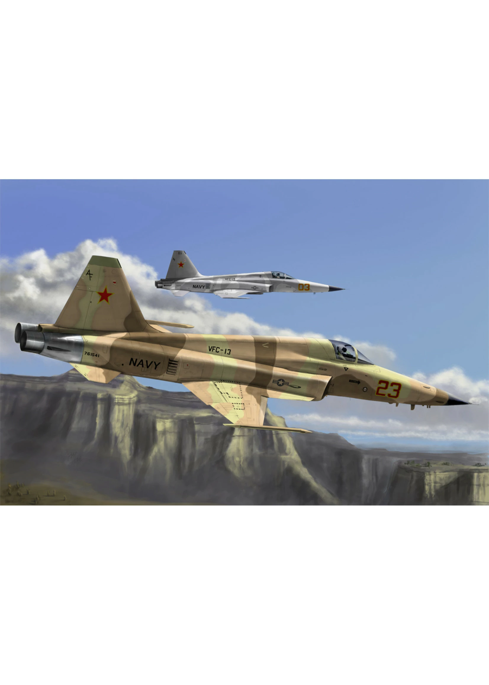 Hobby Boss 80207 - 1/72 F-5E Tiger II Fighter