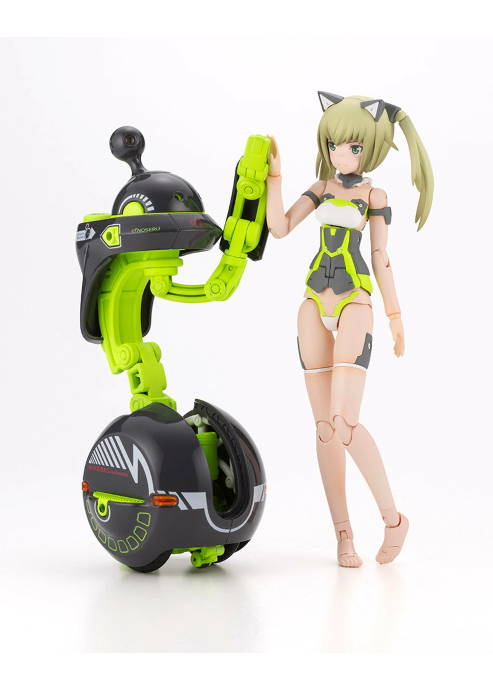 Kotobukiya FG146 - Frame Arms Girl Innocentia & Noseru (Racing Specs Ver.) - Image 7