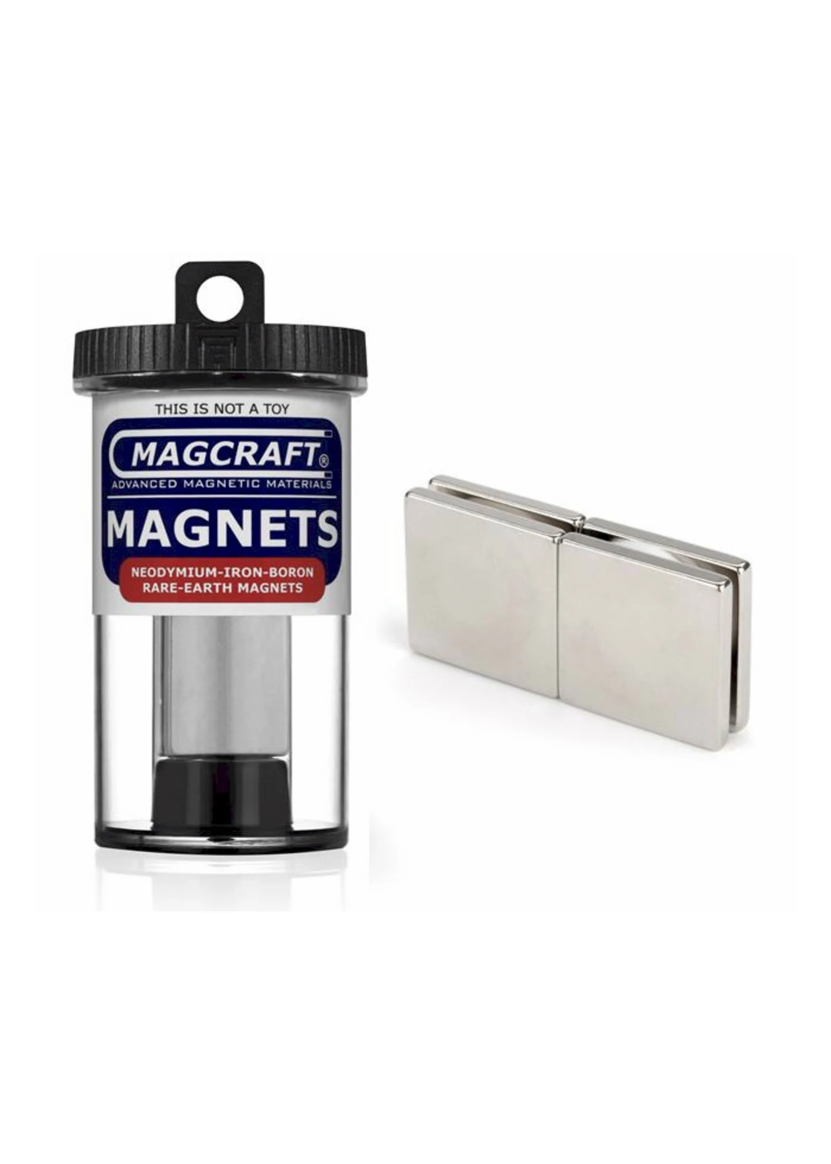 Magcraft NSN0613 - Block 1'' X 1'' (4 Count)