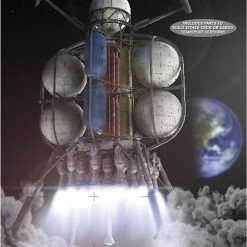 Pegasus Hobbies 9109 - 1/350 The Moonlander Spacecraft