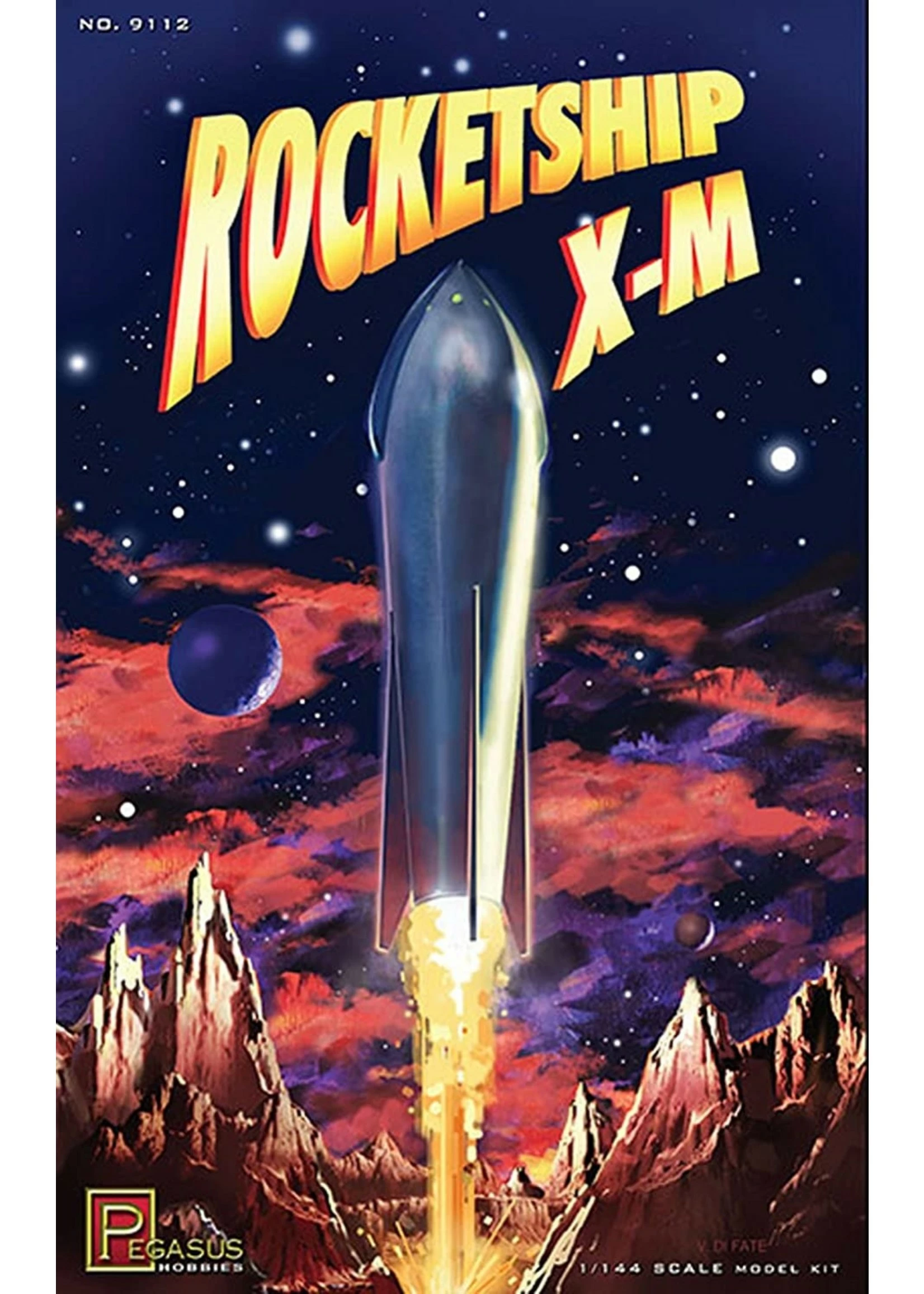 Pegasus Hobbies 9112 - 1/144 Rocketship X-M