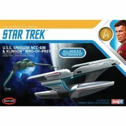 Polar Lights 957 - 1/1000 Star Trek USS Grissom/Klingon BoP (2pk)