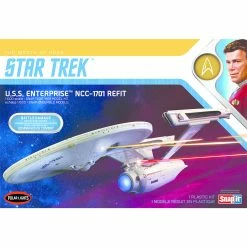 Polar Lights 974 - 1/1000 Star Trek U.S.S. Enterprise Refit Wrath Of Khan Edition