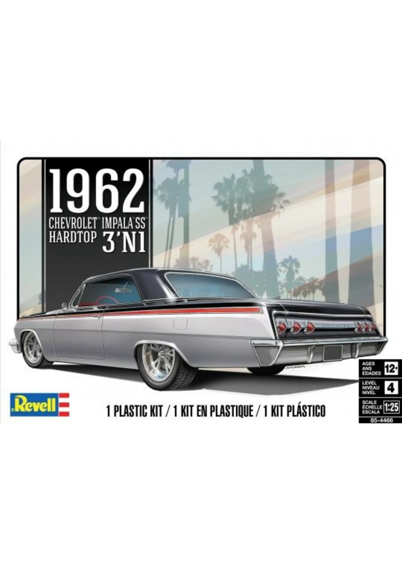 Revell 4466 - 1/25 1962 Chevy Impala Hardtop