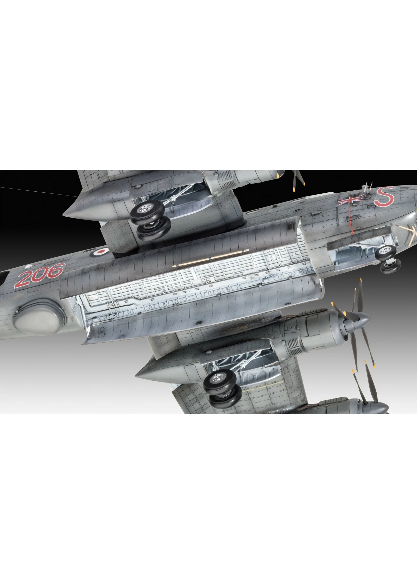 Revell Of Germany 03873 - 1/72 Avro Shackleton MR-3 - Image 4