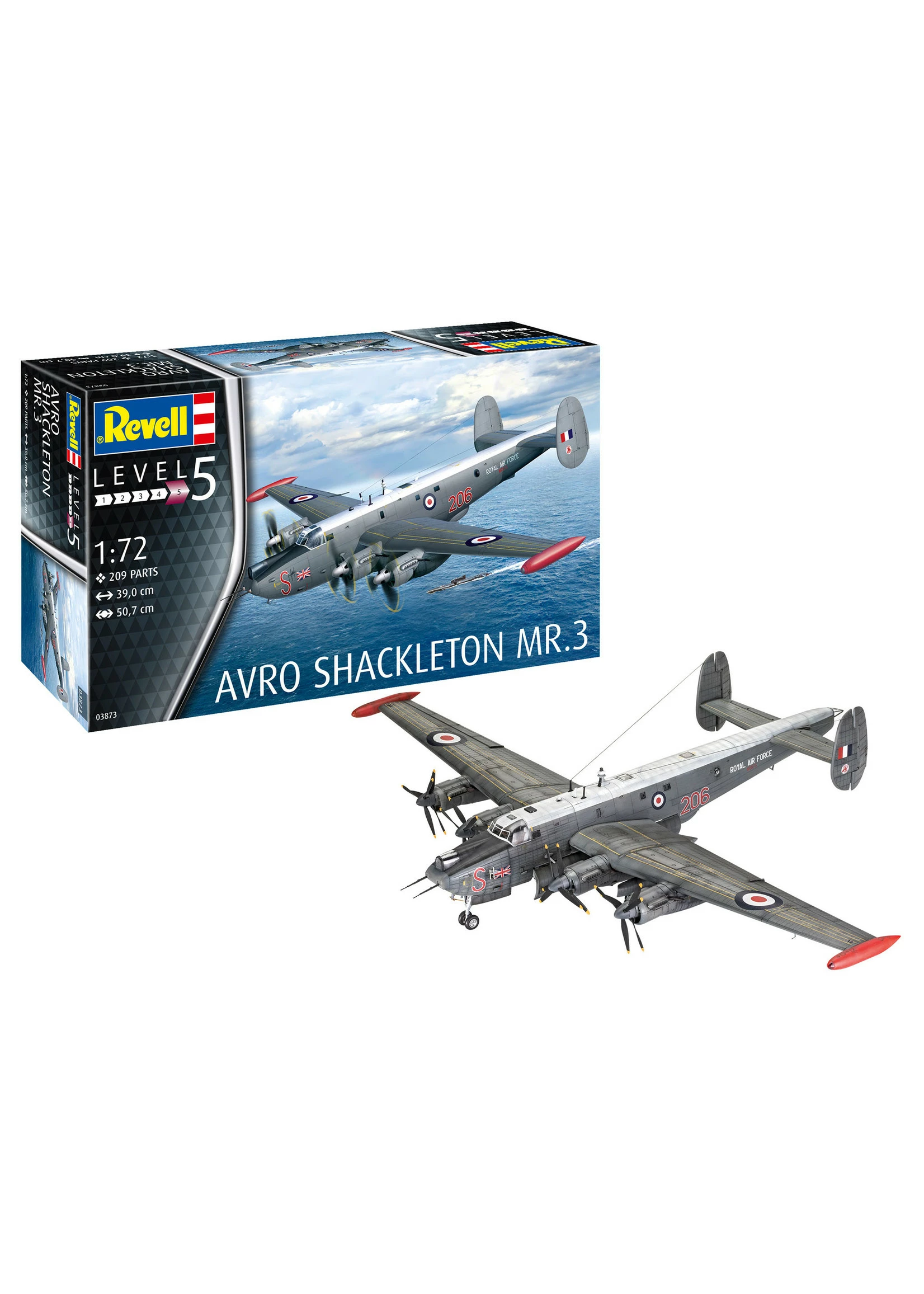 Revell Of Germany 03873 - 1/72 Avro Shackleton MR-3 - Image 6