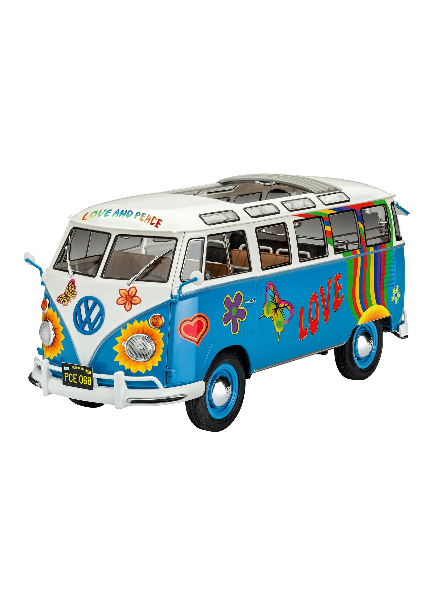 Revell Of Germany 07050 - 1/24 VW T1 Samba Bus Flower Power