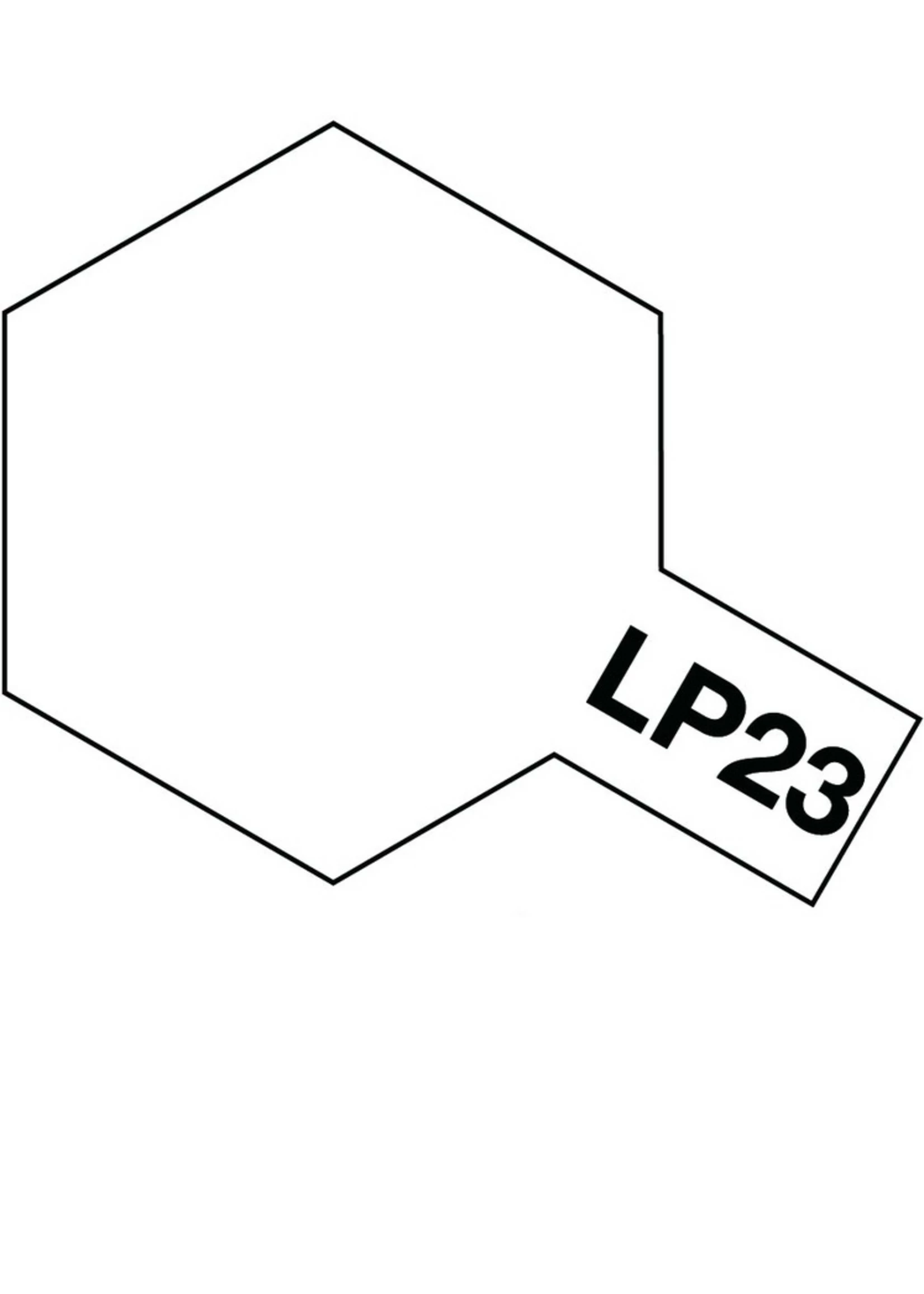 Tamiya 82123 - LP-23 Flat Clear Lacquer Paint 10ml