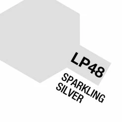 Tamiya 82148 - LP-48 Sparkling Silver Lacquer Paint 10ml