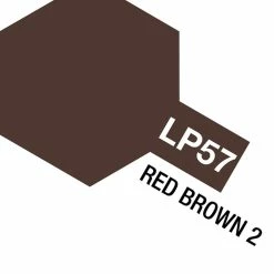 Tamiya 82157 - LP-57 Red Brown 2 Lacquer Paint 10ml