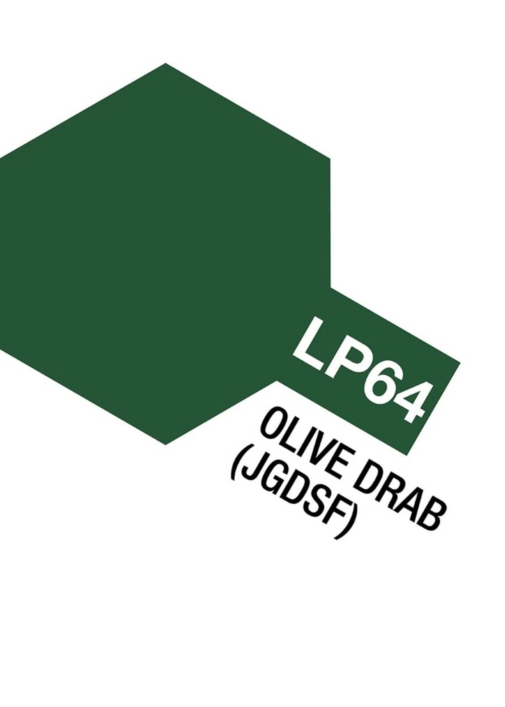 Tamiya 82164 - LP-64 Olive Drab (JGDSF) Lacquer Paint 10ml