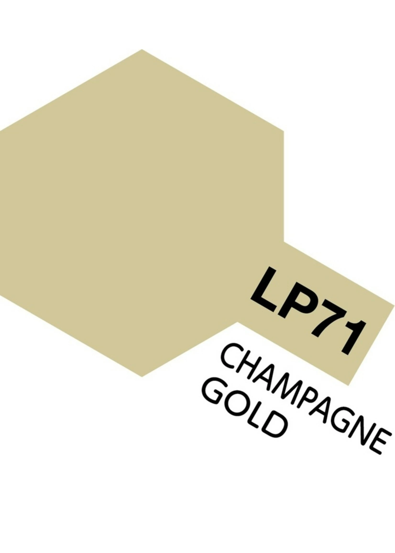 Tamiya 82171 - LP-71 Champagne Gold Lacquer Paint 10ml