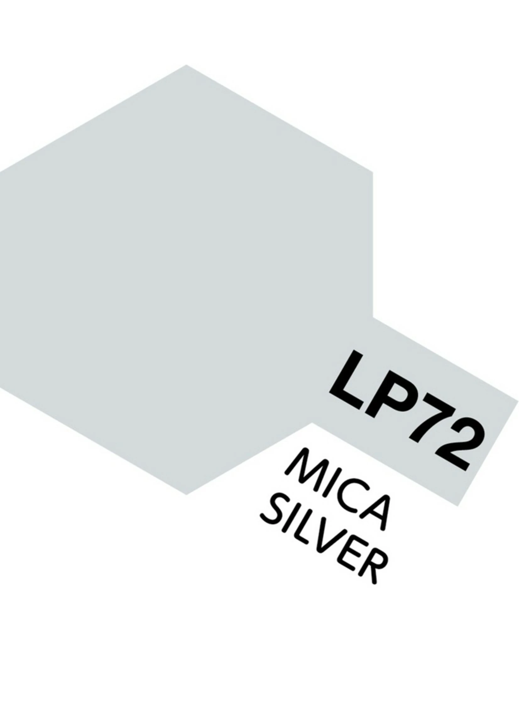 Tamiya 82172 - LP-72 Mica Silver Lacquer Paint 10ml