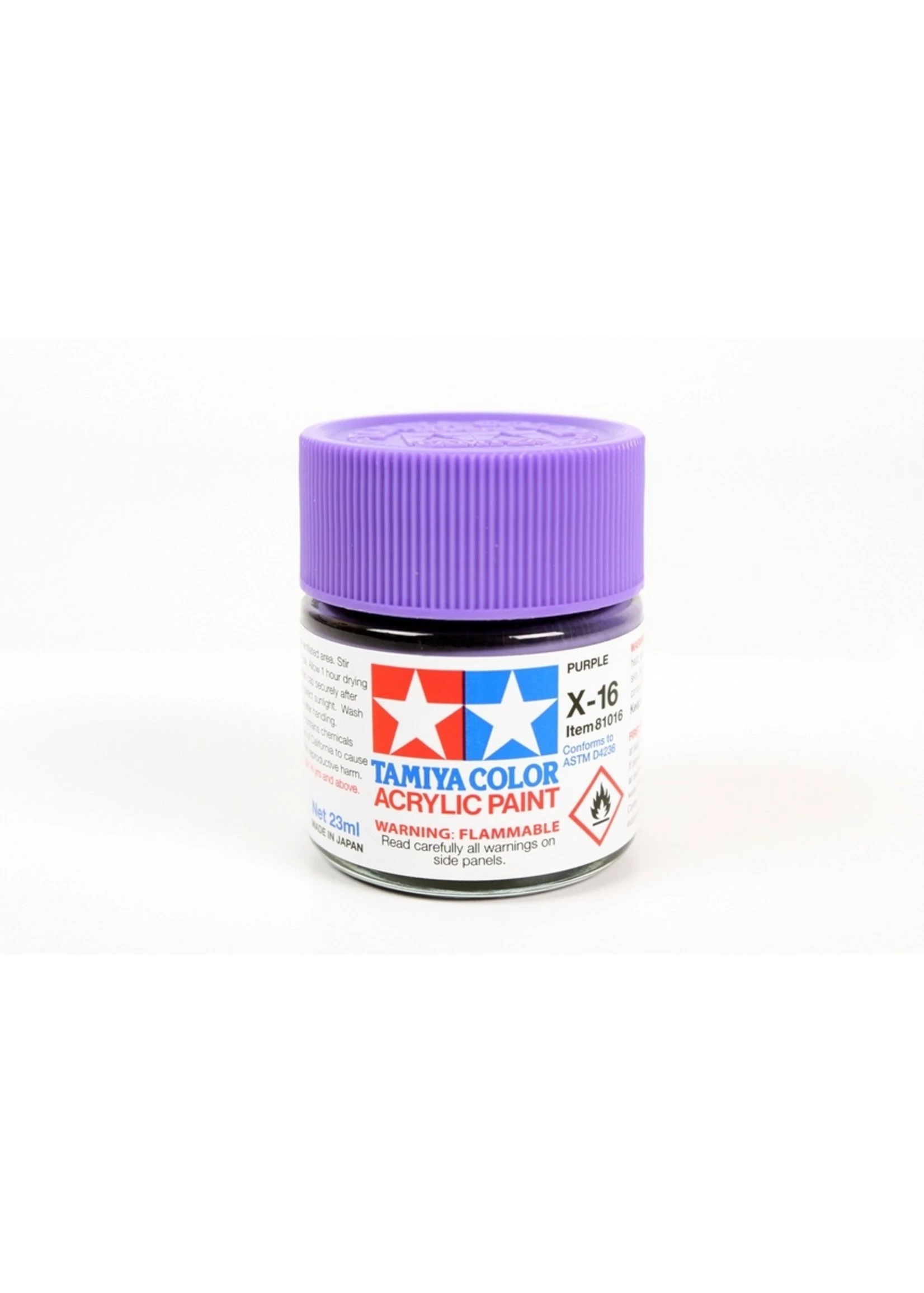 Tamiya X-16 - Purple - 23ml Acrylic