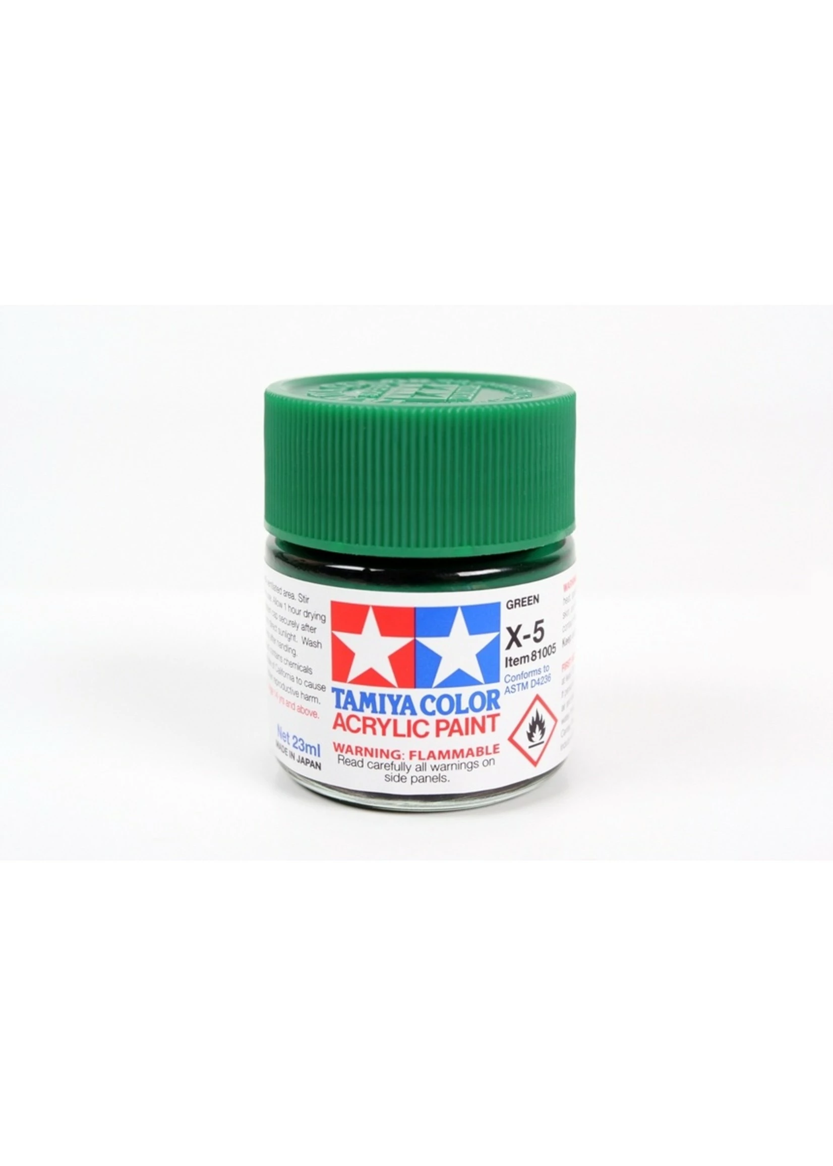 Tamiya X-5 - Green - 23ml Acrylic