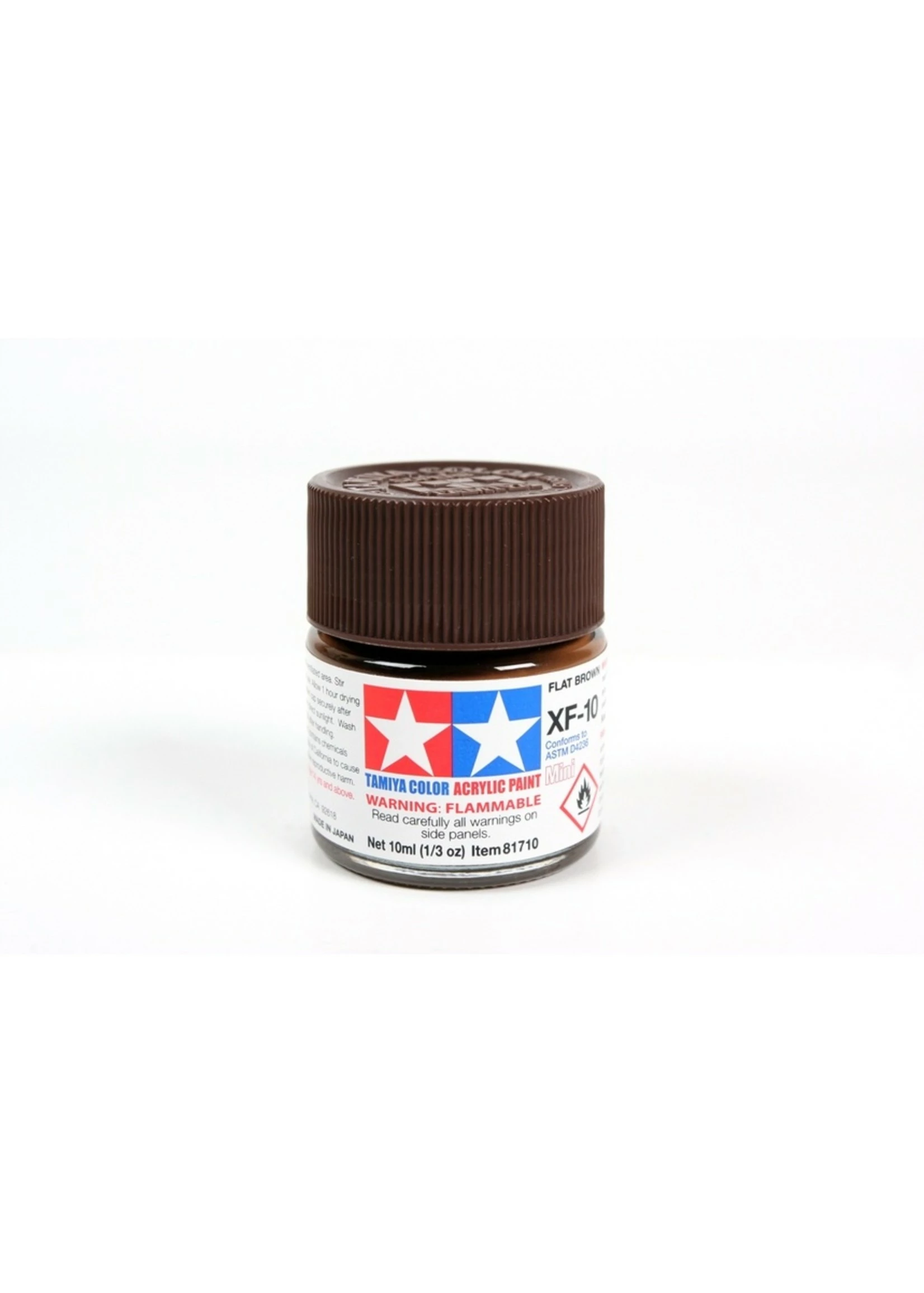 Tamiya XF-10 - Flat Brown - 10ml Acrylic
