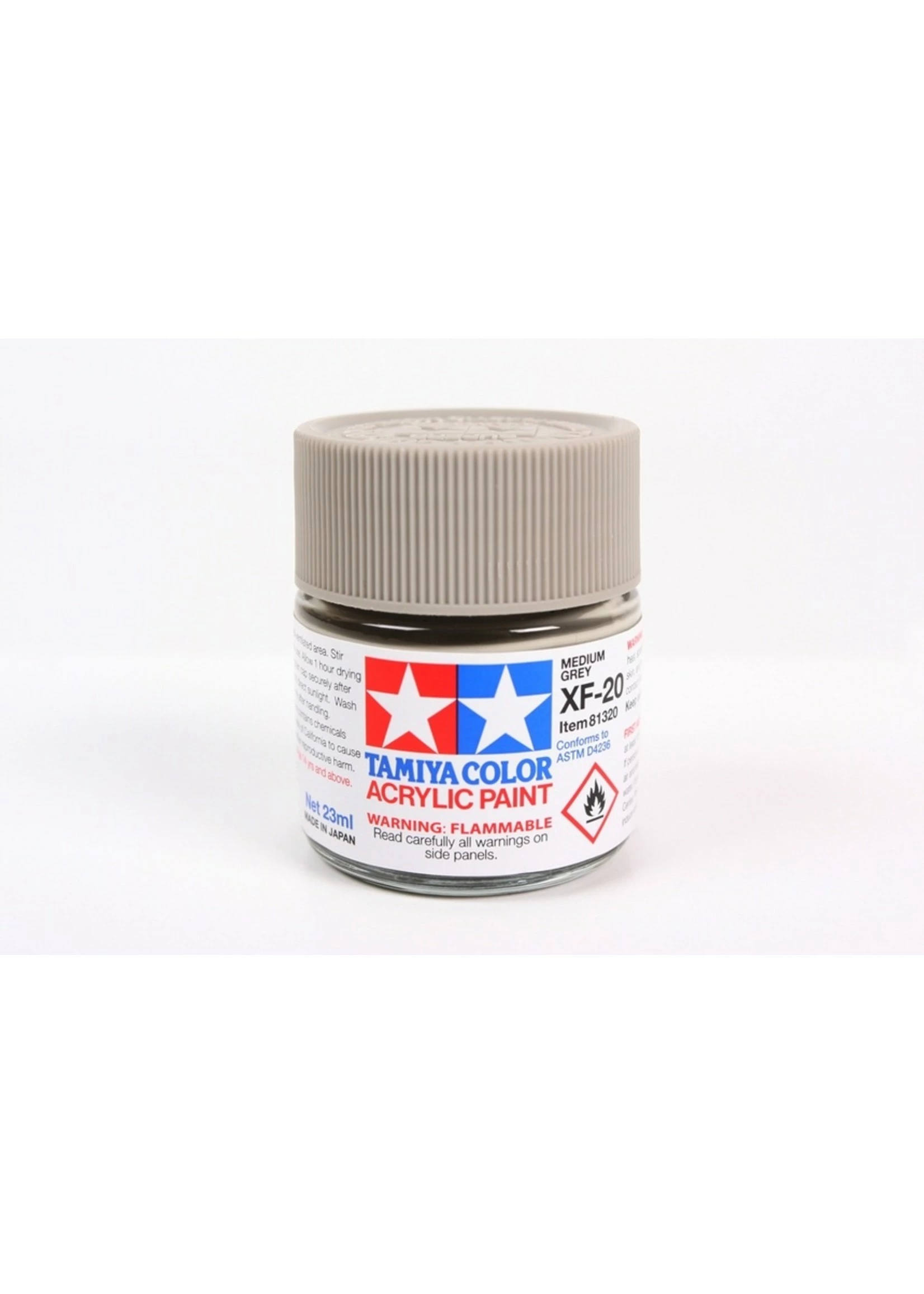 Tamiya XF-20 - Medium Grey - 23ml Acrylic