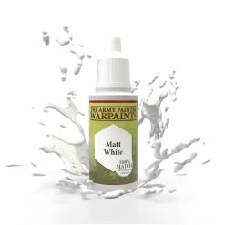 The Army Painter WP1102 - Matt White 18ml Acrylic Paint