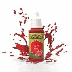 The Army Painter WP1104 - Pure Red 18ml Acrylic Paint