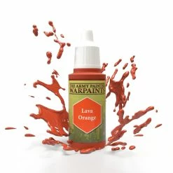 The Army Painter WP1106 - Lava Orange 18ml Acrylic Paint