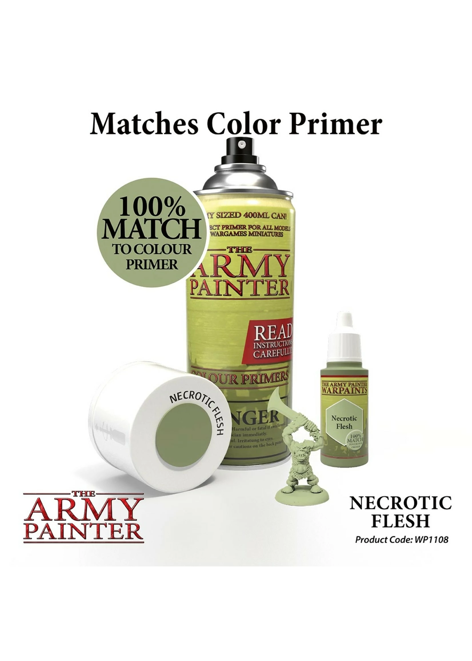The Army Painter WP1108 - Necrotic Flesh 18ml Acrylic Paint - Image 4