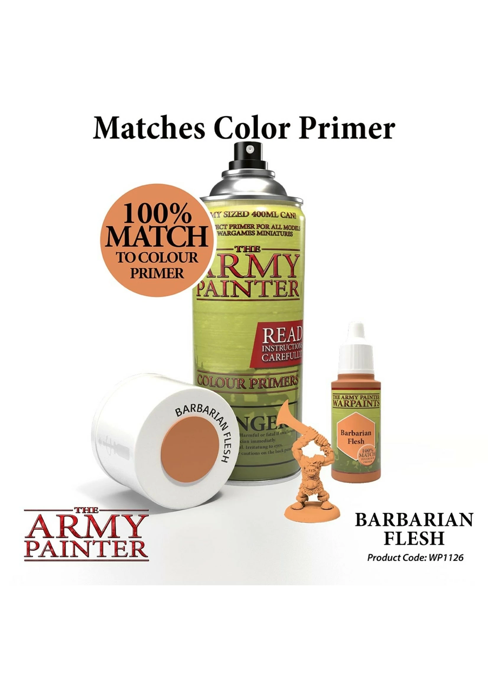 The Army Painter WP1126 - Barbarian Flesh 18ml Acrylic Paint - Image 4