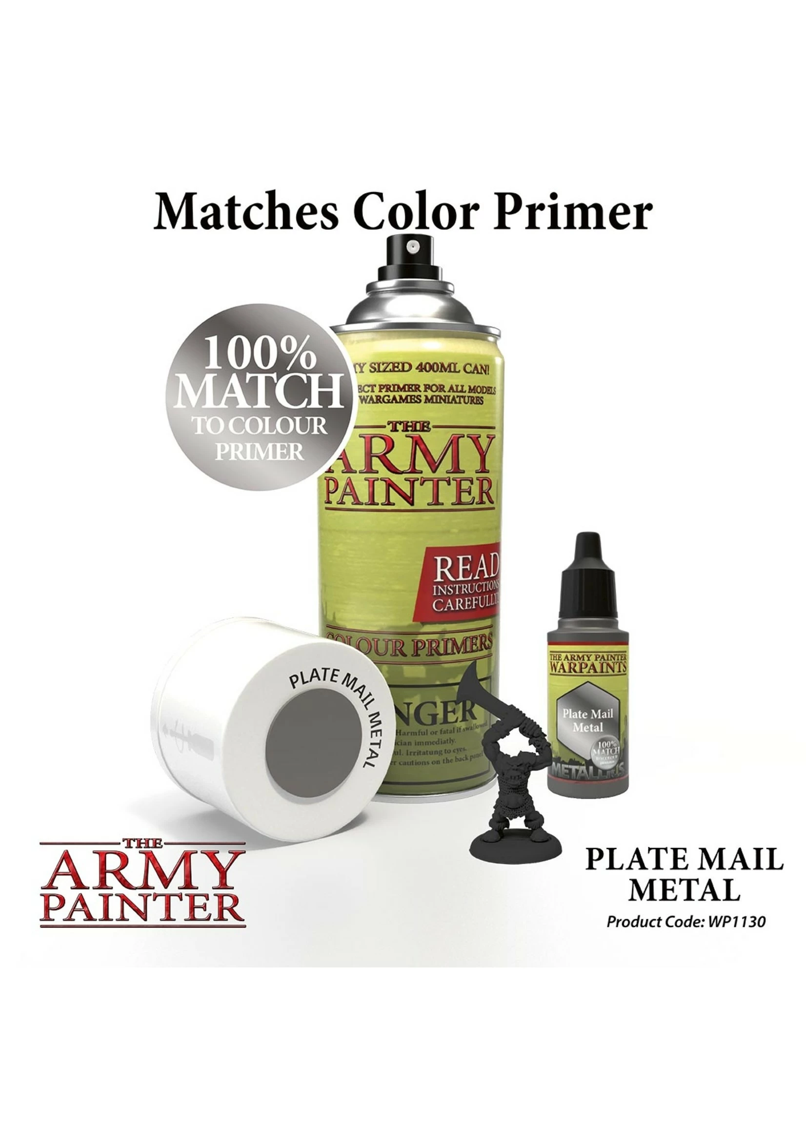 The Army Painter WP1130 - Plate Mail Metal 18ml Metallic Paint - Image 4