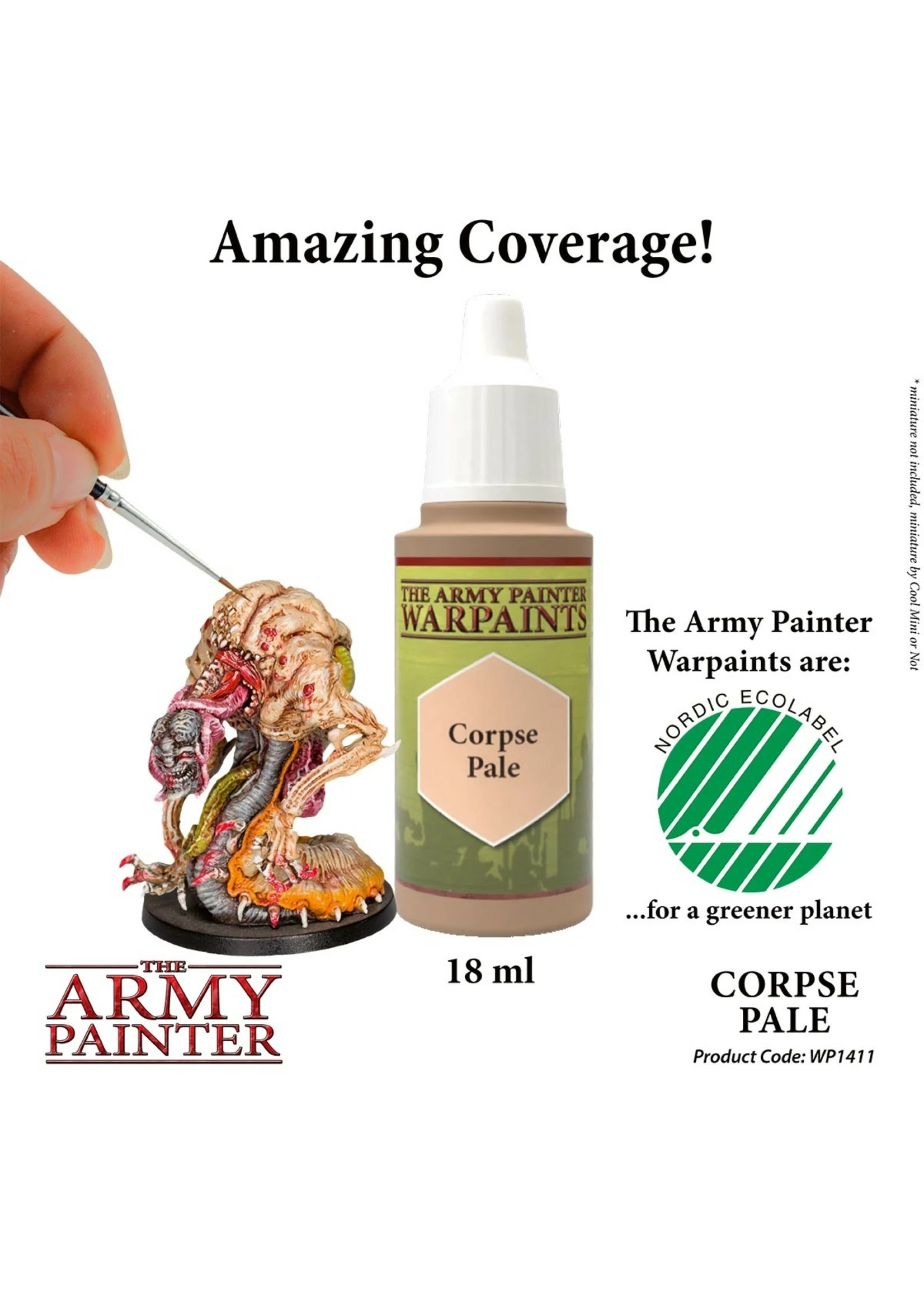 The Army Painter WP1411 - Corpse Pale 18ml Acrylic Paint - Image 2