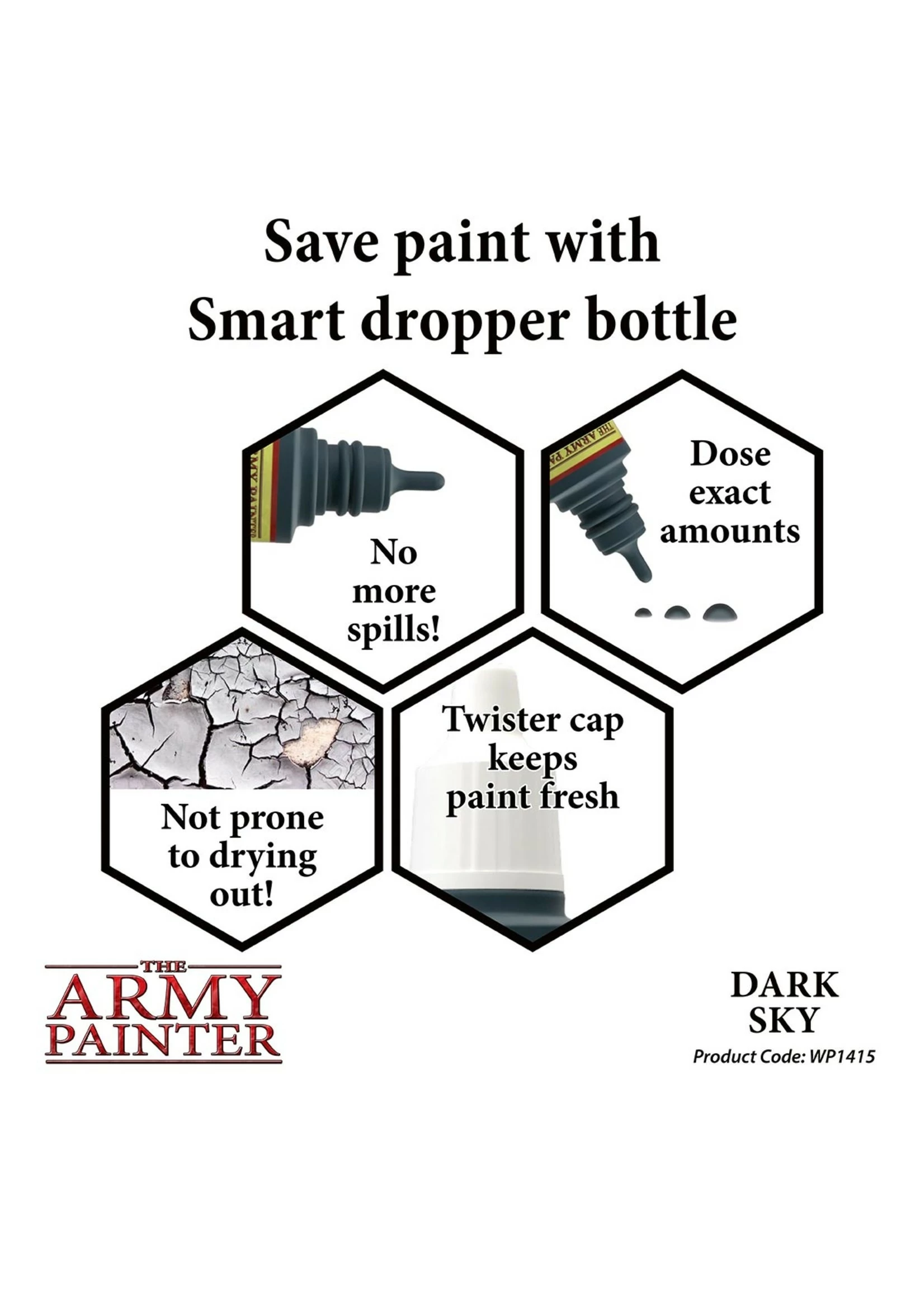 The Army Painter WP1415 - Dark Sky 18ml Acrylic Paint - Image 3