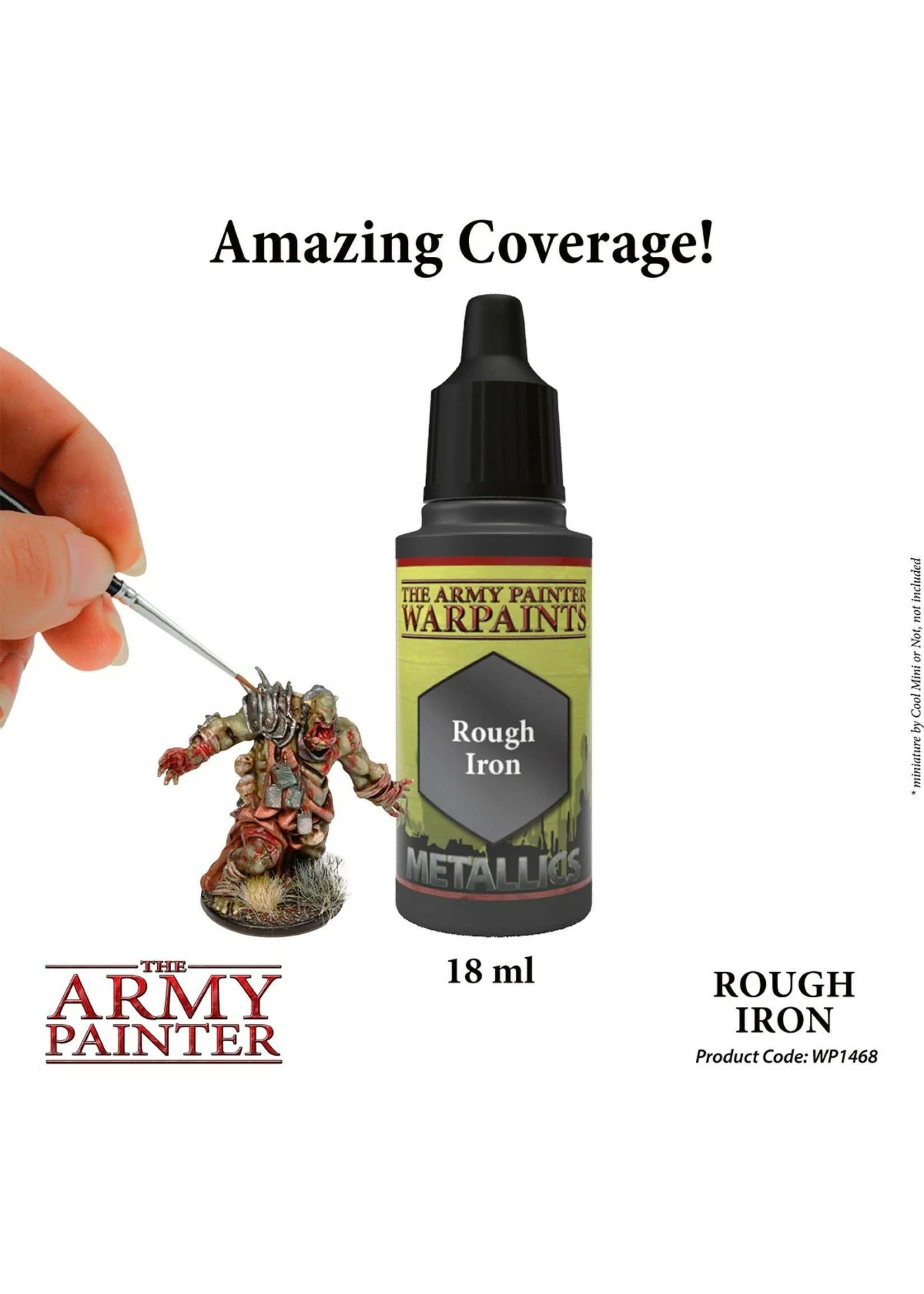 The Army Painter WP1468 - Rough Iron 18ml Metallic Paint - Image 2