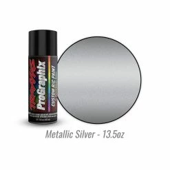 Traxxas 5073X - Metallic Silver - 13.5oz - Polycarbonate Spray